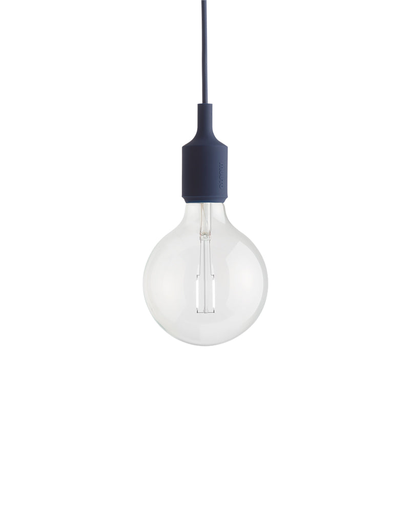 E27 LED - Tamsiai mėlyna lubų lempa